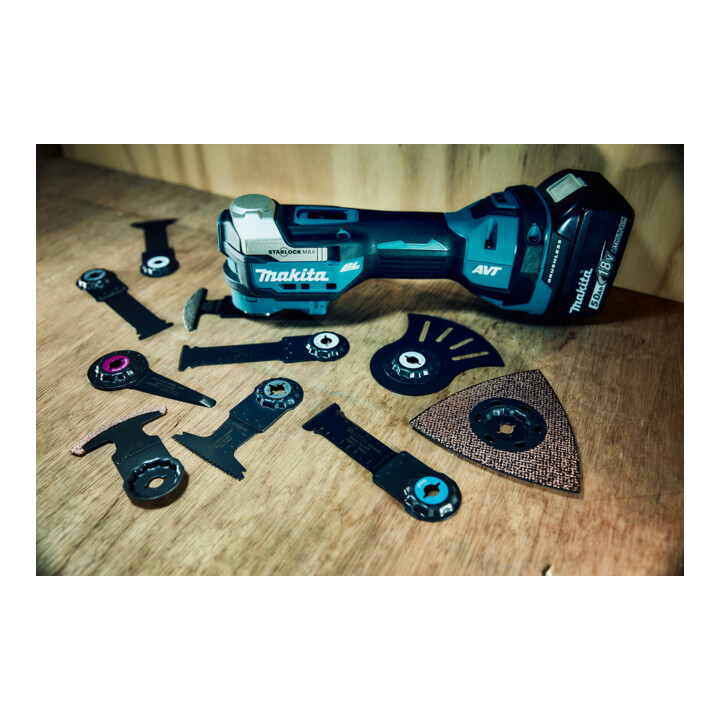 Outil multifonction sans fil Makita 18V DTM52T1JX2