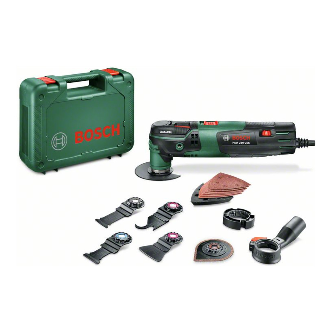 Outil multifonctionnel Bosch PMF 250 CES Set