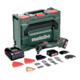Outil multifonctions sans fil Metabo PowerMaxx MT 12metaBOX 145 ; 12V 2x2Ah Li-Power + SC 30-1