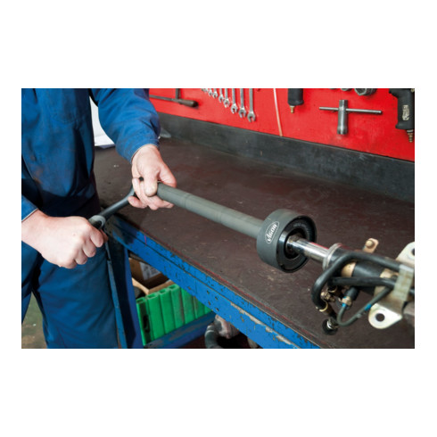 VIGOR Outil pour rotule de biellette de direction, 35 - 45 mm V2683 Carré creux 12,5 mm (1/2 pouce) 27 mm Longueur totale : 400 mm