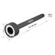 VIGOR Outil pour rotule de biellette de direction, 35 - 45 mm V2683 Carré creux 12,5 mm (1/2 pouce) 27 mm Longueur totale : 400 mm
