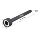 VIGOR Outil pour rotule de biellette, 28 - 35 mm V2684 carré creux 12,5 mm (1/2 pouce) 27 mm L totale : 400 mm