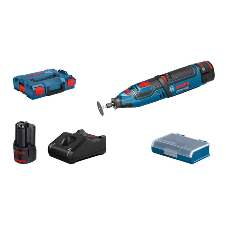 Outil rotatif sans fil Bosch GRO 12V-35 avec L-BOXX
