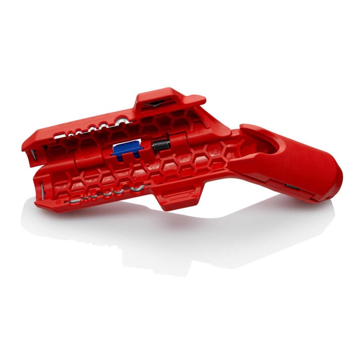 Outil universel à dégainer KNIPEX ErgoStrip® 16 95 01 SB, 135 mm, pour droitiers