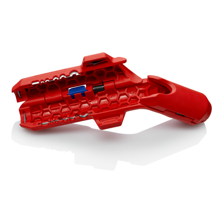 Outil universel à dégainer KNIPEX ErgoStrip® 16 95 01 SB, 135 mm, pour droitiers
