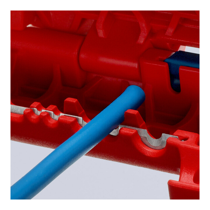 Outil universel à dégainer KNIPEX ErgoStrip® 16 95 01 SB, 135 mm, pour droitiers