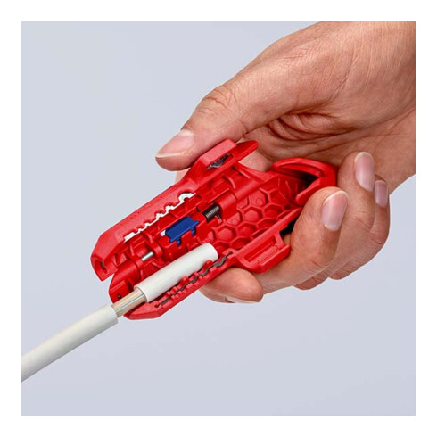 Outil universel à dégainer KNIPEX ErgoStrip® 16 95 02 SB, 135 mm, pour gauchers