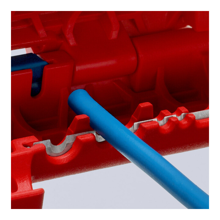 Outil universel à dégainer KNIPEX ErgoStrip® 16 95 02 SB, 135 mm, pour gauchers