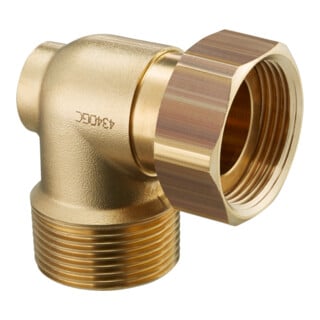 OV Angle de raccordement pour tuyauterie de stockage, 1 1/4 ÜM x R1 1/4 AG