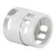 Oventrop Behördenkappe f Thermostat Uni LH/LHC/LHZ/LA, m Sperre, we-1