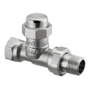 Oventrop Heizkörper-Verschr. Combi LR DN 10, DG, Messing vernickelt
