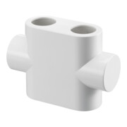 Oventrop Design Abdeckung Durchgang, weiß, für Multiblock T/TU/TQ