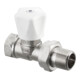 Oventrop Handregulierventil Baureihe HRV 3/4", DG, verkürzt, Messing vernickelt-1
