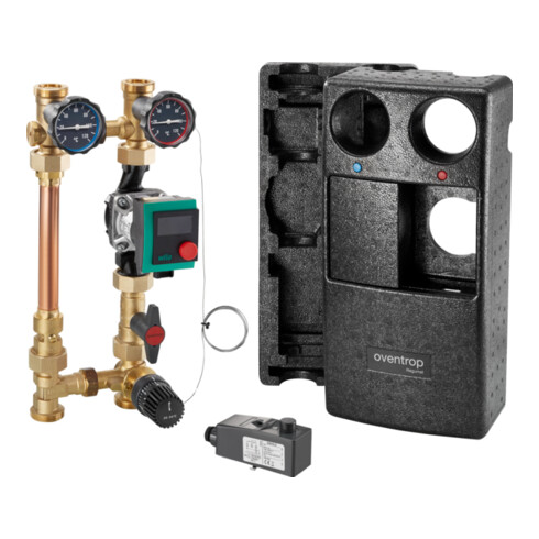 Oventrop Anbindsyst. Regumat F-180 DN 25, Wilo-Pumpe Pico 25/1-6