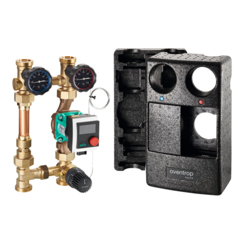 Oventrop Anbindesystem Regum. FR-180 DN 25, Wilo-Pumpe Pico 25/1-6 RG