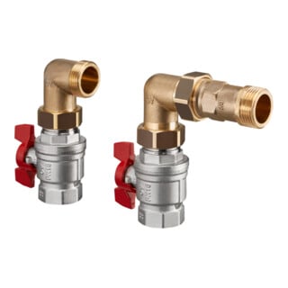 OV Kit de raccordement coudé pour manifold Multidis SF et SH en acier inoxydable