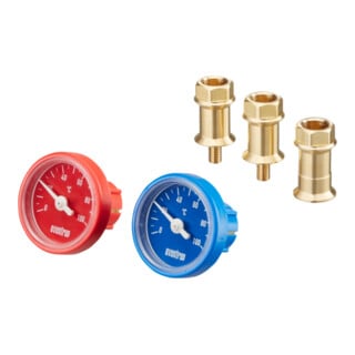 OV Kit de transformation thermomètre anthracite pour Optibal P DN 25/32 Set