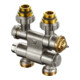Oventrop Anschlussarmatur Multiblock TFU G 1/2 AGxG 3/4 AG, schw, 1-/2-Rohrarm.-1
