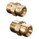OV Ofix-Oil double embout avec un cône interne, G 3/8x G 1/4-1