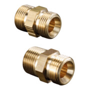 OV Ofix-Oil Raccord double des deux côtés Cône intérieur, G 3/8x G 3/8x G 3/8-3