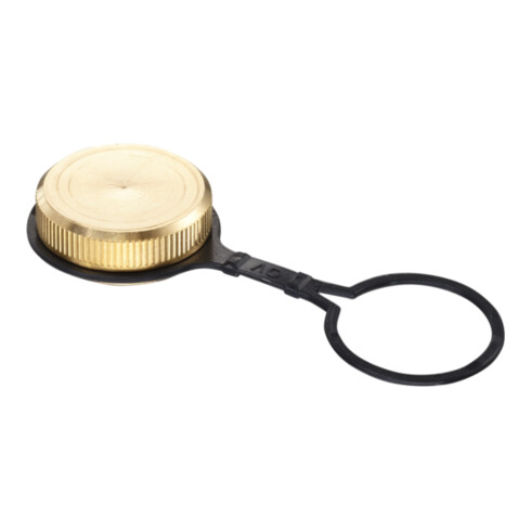 Oventrop Verschlusskappe Optiflex DN 25, m Dichtsch./Bef-Schlaufe
