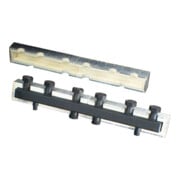OV Poutre de distribution avec isolation pour 5 circuits de chauffage, DN25, acier-3