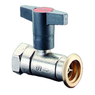 OV Pumpenkugelhahn Optibal P m Sperrventil MS DN 32 Rp 1 1/4xG 2
