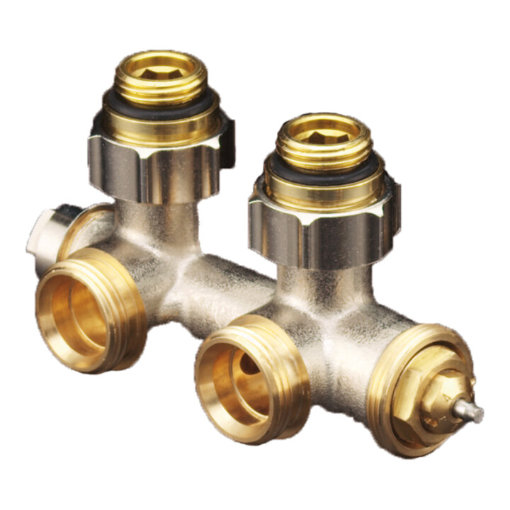 OV Raccordement Multiblock T 1/2 AGx3/4 AG Type d'angle