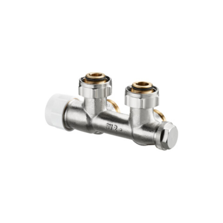 OV Raccordement Multiblock T 3/4 ÜMx3/4 AG, équerre