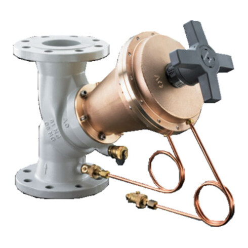 OV Régulateur de pression différentielle Hydromat DP GG PN 16, DN 100, consigne 200 - 1000 mbar