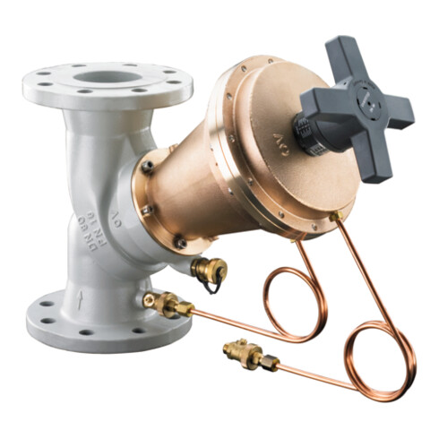 OV Régulateur de pression différentielle Hydromat DP GG PN 16, DN 100, consigne 200 - 1000 mbar