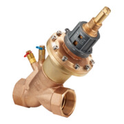 Oventrop Regulierventil Cocon QTR DN 40, 1,5-7,5 cbm/h, PN 16, IG, Messing