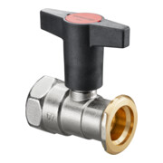 OV Robinet à boisseau sphérique pour pompe Optibal P o Robinet d'arrêt laiton DN 25 Rp 1xG 1/4