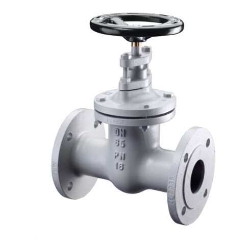 Oventrop Flansch Hygate A DN 125, PN 16, absperrbar, Grauguss