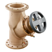 Oventrop Strv. Hydrocontrol VFR DN 200, PN 16, Flanschanschluss, Rotguss