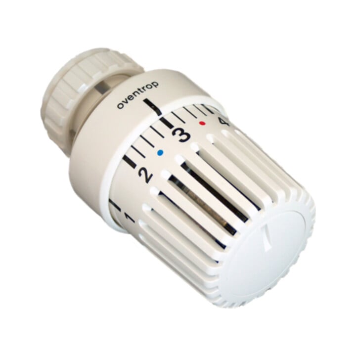 OV Tête thermostatique UNI LD avec sonde liquide blanche sans position zéro