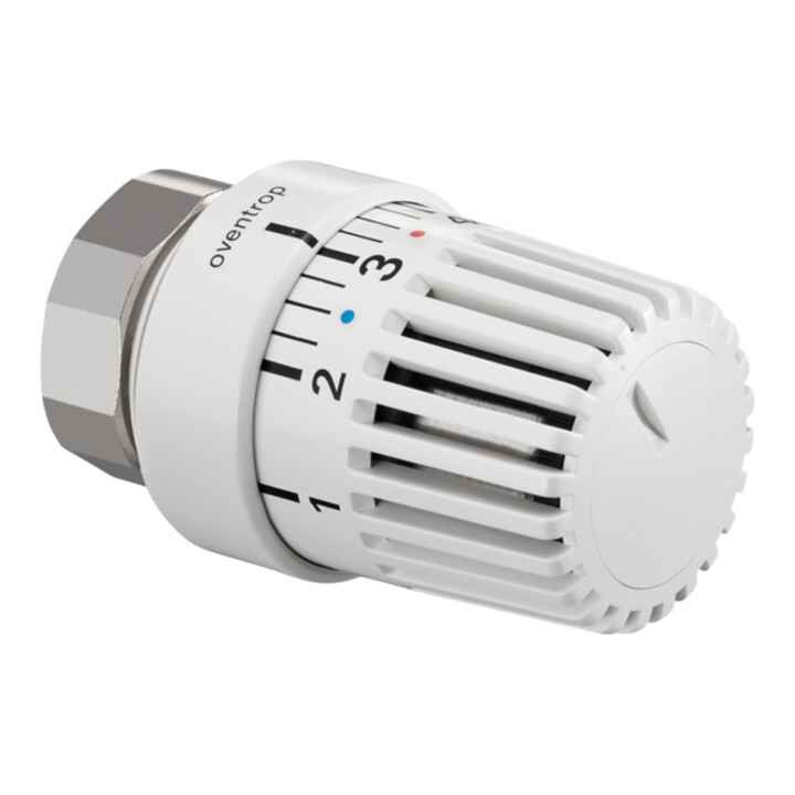OV Tête thermostatique UNI LM avec capteur de débit blanc avec position zéro,38X1,5