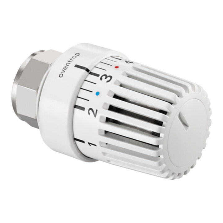 OV Tête thermostatique UNI LR avec sonde liquide blanc avec zéro M 33x2
