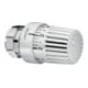 OV Tête thermostatique UNI LV avec capteur de débit blanc avec zéro, raccord de serrage-3