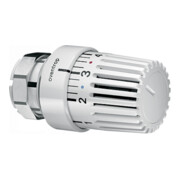 OV Tête thermostatique UNI LV avec capteur de débit blanc avec zéro, raccord de serrage-3