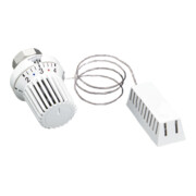 OV Tête thermostatique UNI XH avec sonde à distance 2 m, blanc avec réglage du zéro-3