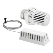 OV Tête thermostatique UNI XH avec sonde à distance 5 m, blanc avec position zéro-1