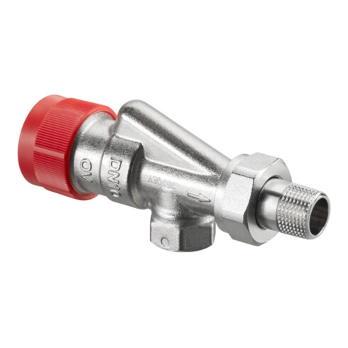 Oventrop Vorlauf-Axialventil Baureihe AF DN 15, Messing vernickelt