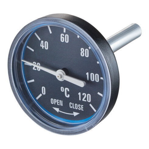 Oventrop Thermometer 0-120 GrC, ab Bj. 2015, bl, für Regusol