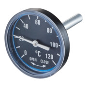 Oventrop Thermometer 0-120 GrC, ab Bj. 2015, bl, für Regusol