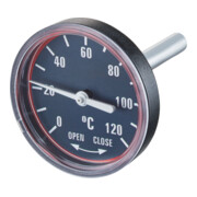 Oventrop Thermometer 0-120 GrC, ab Bj. 2015, rot, für Regusol