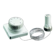 Oventrop Thermostat Uni FD 7-28 GrC, m Fernverst., Klemmverb., weiß