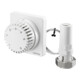 Oventrop Thermostat Uni FD 7-28 GrC, m Fernverst., Klemmverb., weiß-3