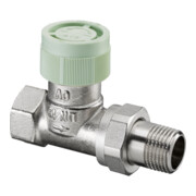 Oventrop Durchgangsventil Baureihe RFV 9 DN 20, kurze Bauf., m stufenl. Voreinst.