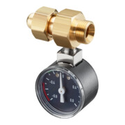 Oventrop Unterdruckmanometer G 3/8 ÜMxG 3/8, m IK, mit Anschlussstück